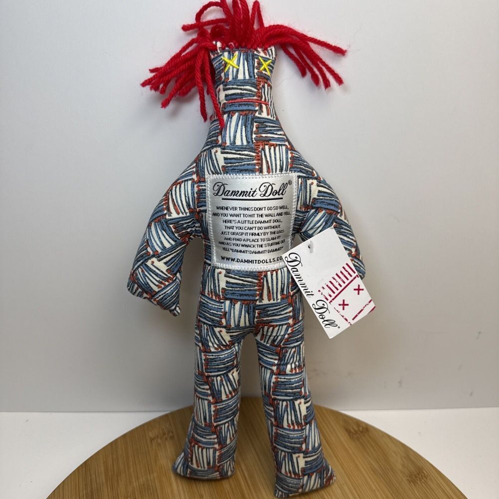DAMMIT DOLL, 2020 Voodoo‎ Blue Matches 12" Tall NWT